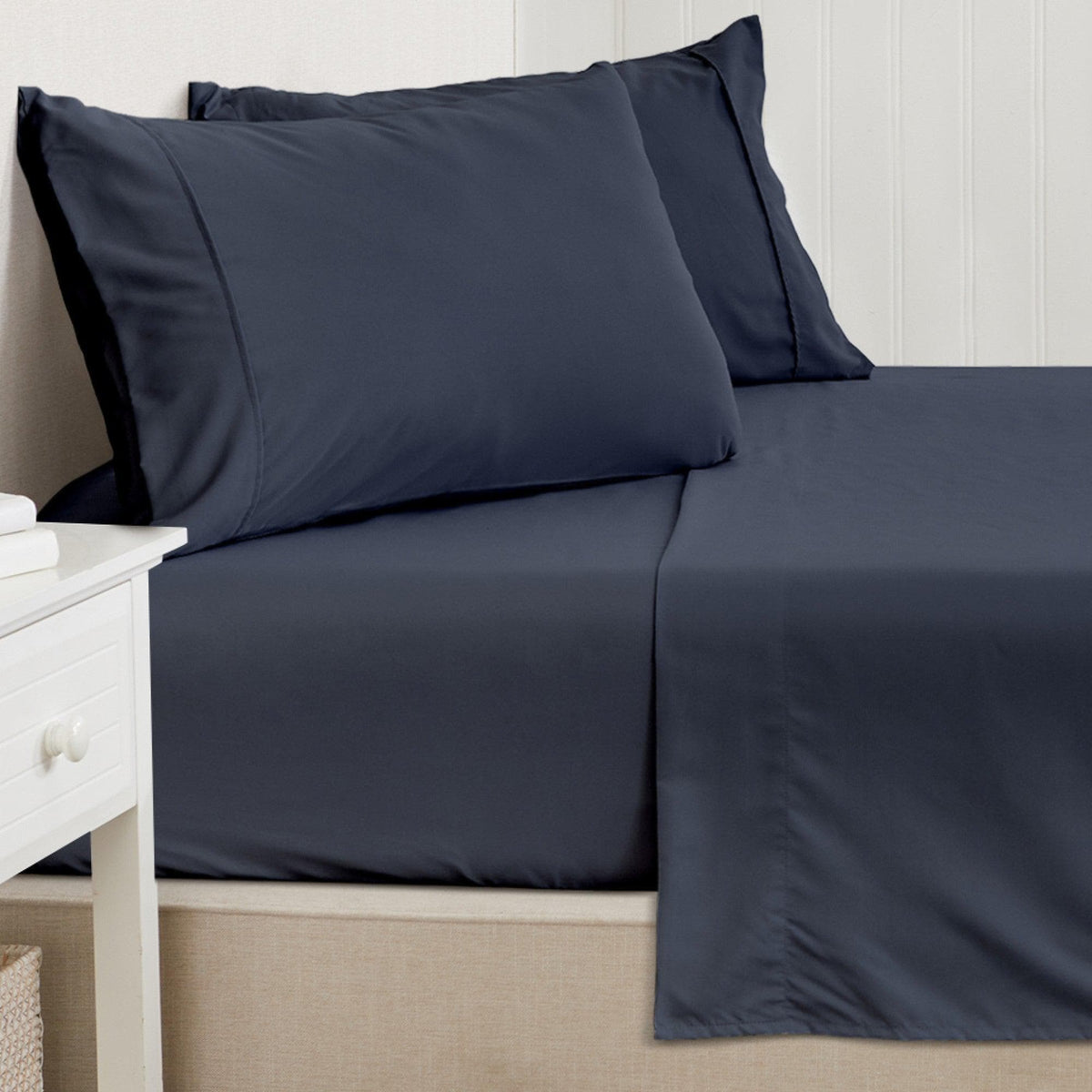 Solid Microfiber Sheet Set – Amara Collection – view 42