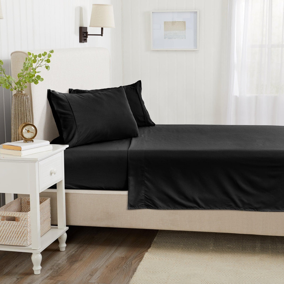 Solid Microfiber Sheet Set – Amara Collection – view 10