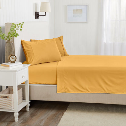 Solid Microfiber Sheet Set – Amara Collection – view 20