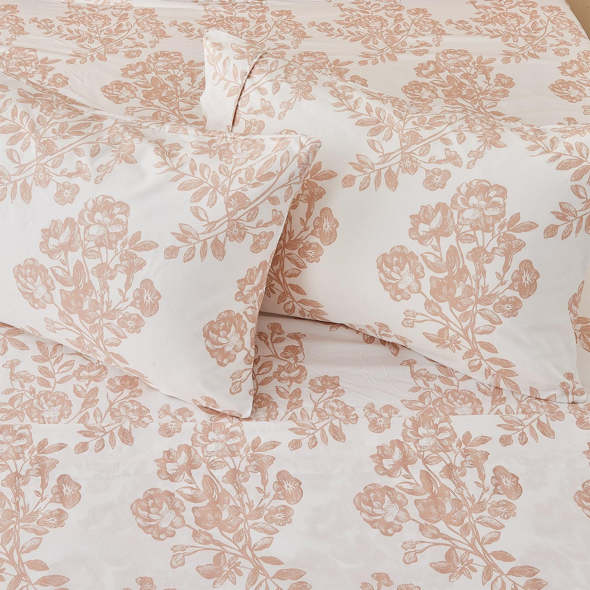 Brushed Microfiber Printed Sheet Set – Baylor Collection – view 13