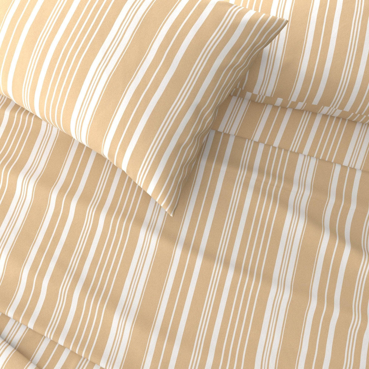Brushed Microfiber Striped Sheet Set – Elouise Collection – view 64