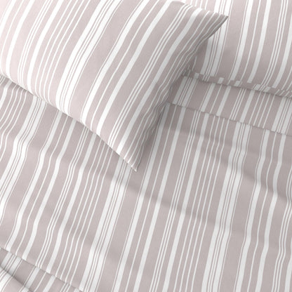 Brushed Microfiber Striped Sheet Set – Elouise Collection – view 49