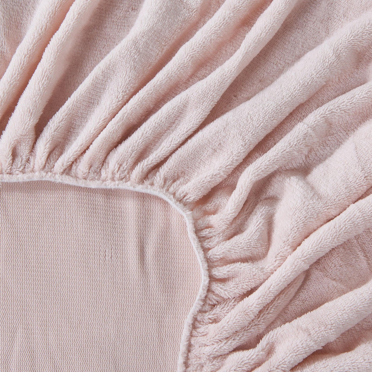 Solid Velvet Plush Fitted Sheet – Velvet Luxe Collection – view 2