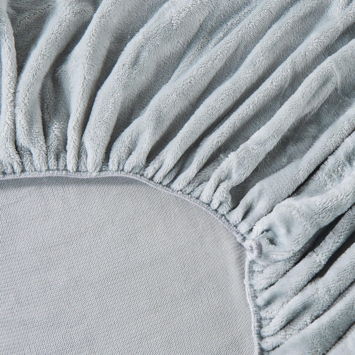 Solid Velvet Plush Fitted Sheet – Velvet Luxe Collection – view 26