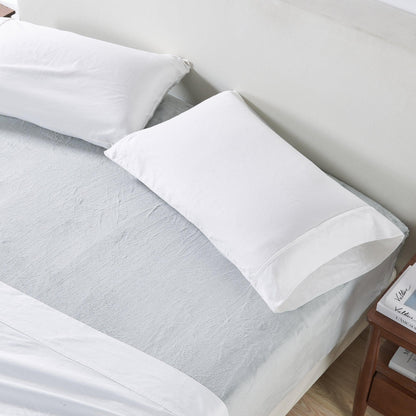 Solid Velvet Plush Fitted Sheet – Velvet Luxe Collection – view 29