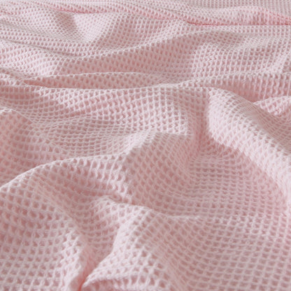 Mikala Collection 100% Cotton Waffle Weave Blanket – view 2