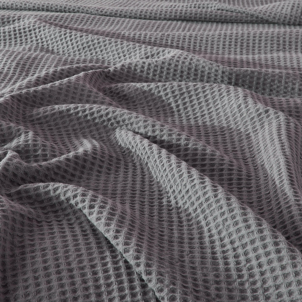 Mikala Collection 100% Cotton Waffle Weave Blanket – view 7