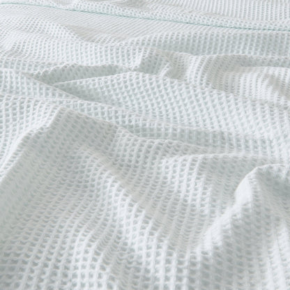 Mikala Collection 100% Cotton Waffle Weave Blanket – view 12