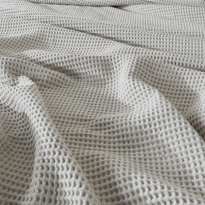 Mikala Collection 100% Cotton Waffle Weave Blanket – view 17