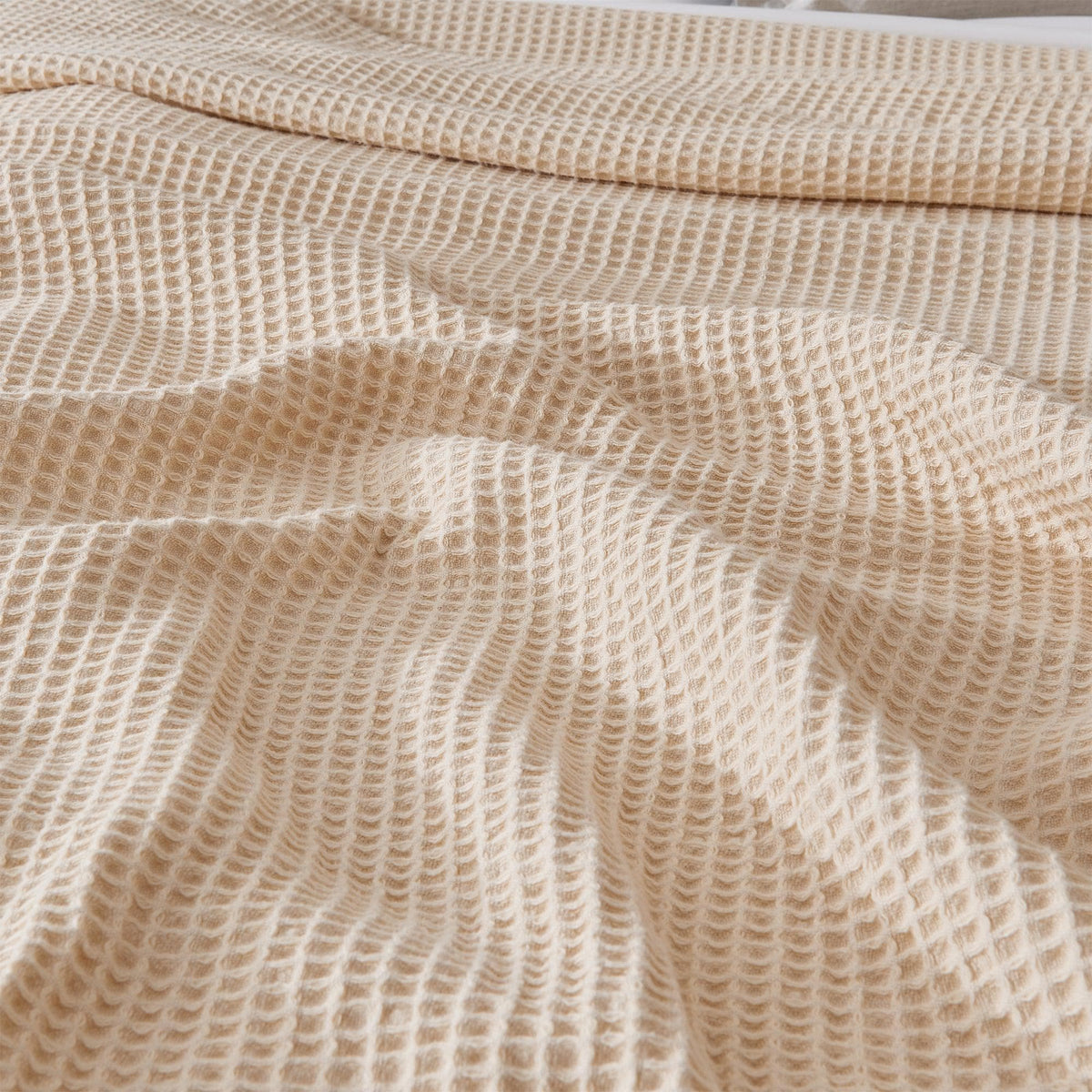 Mikala Collection 100% Cotton Waffle Weave Blanket – view 42
