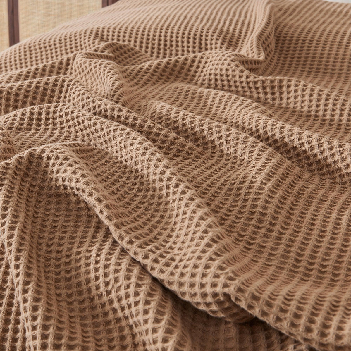 Mikala Collection 100% Cotton Waffle Weave Blanket – view 67
