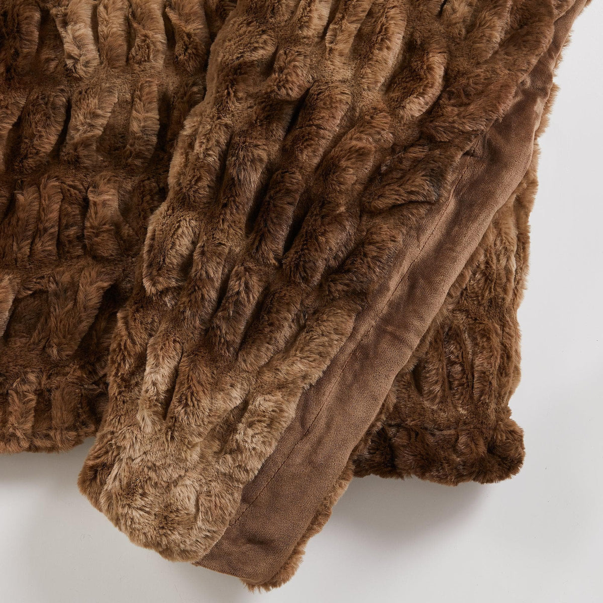 Alondra Collection Ruched Faux Fur Throw Blanket, 50 x 60 Inch – view 27