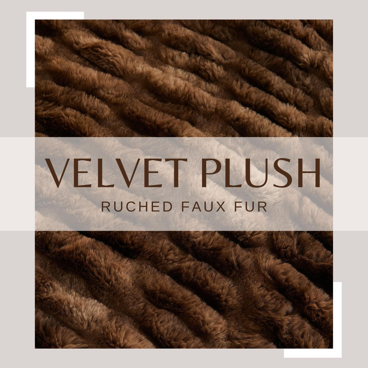 Alondra Collection Ruched Faux Fur Throw Blanket, 50 x 60 Inch – view 29