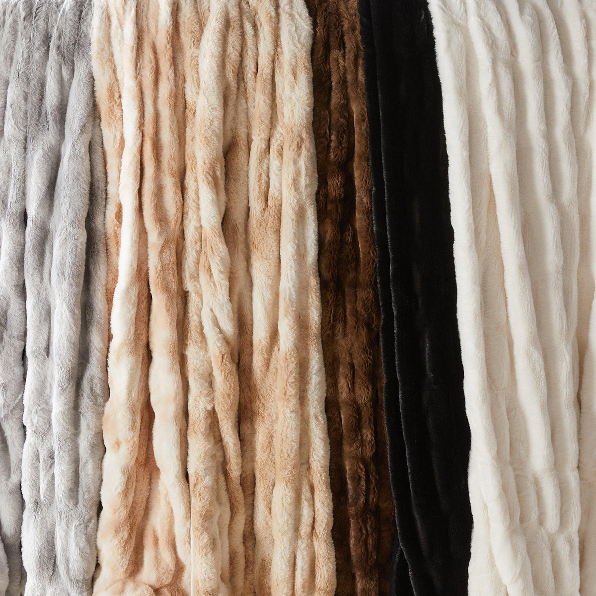 Alondra Collection Ruched Faux Fur Throw Blanket, 50 x 60 Inch – view 37