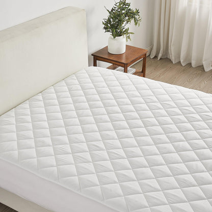 Eckhart Waterproof Quilted Mattress Pad with Down Alternative Fill – view 2