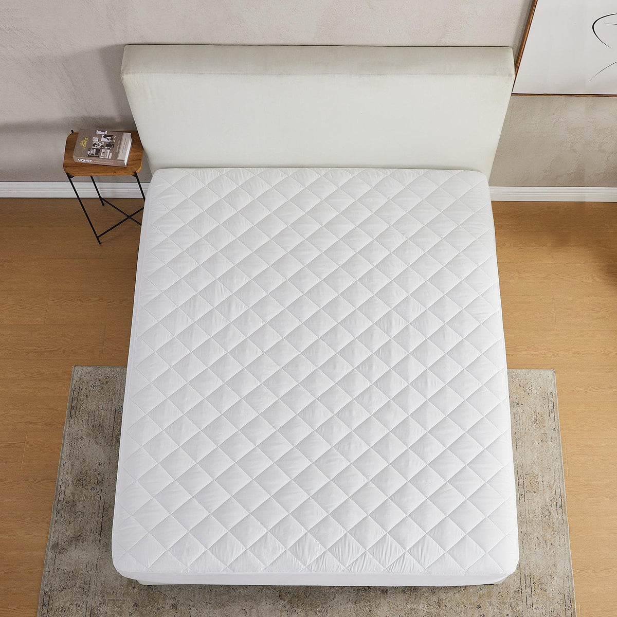 Eckhart Waterproof Quilted Mattress Pad with Down Alternative Fill – view 6