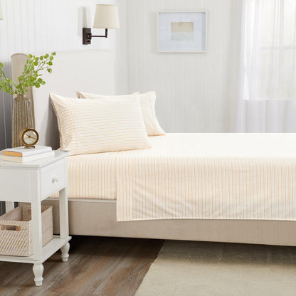 Classic Stripe Microfiber Sheet Set – Adeline Collection – view 30