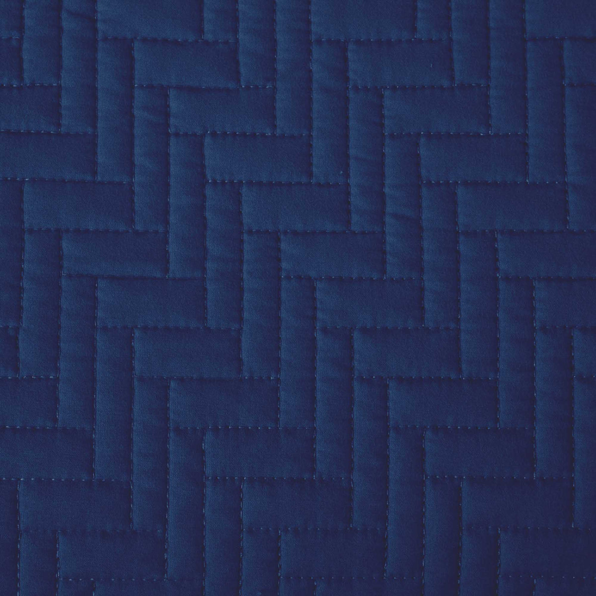 Solid Herringbone Stitched Quilt Set with Shams – Louise Collection – view 14