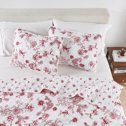 Colorful Holiday Print Quilt Set – Midnight Magic Collection – view 26