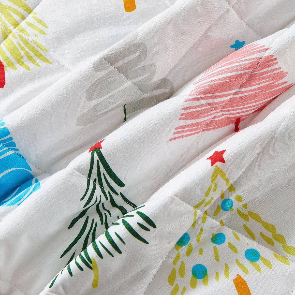 Colorful Holiday Print Quilt Set – Midnight Magic Collection – view 33