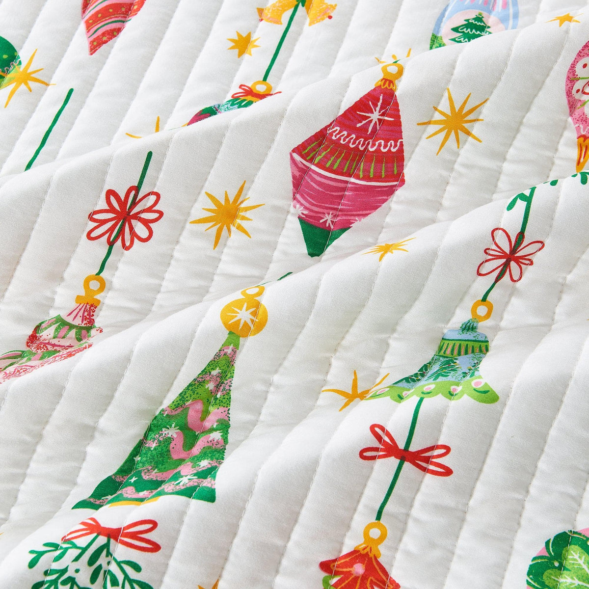 Colorful Holiday Print Quilt Set – Midnight Magic Collection – view 39