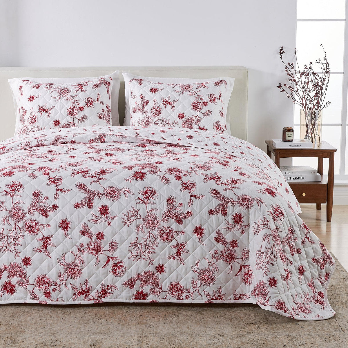 Colorful Holiday Print Quilt Set – Midnight Magic Collection – view 25