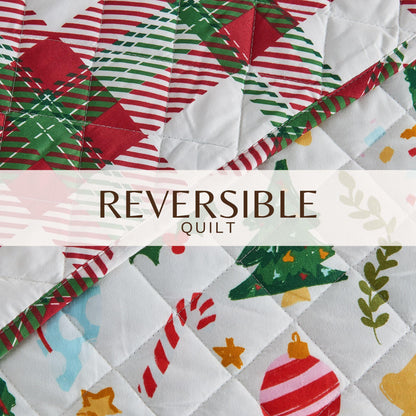 Colorful Holiday Print Quilt Set – Midnight Magic Collection – view 22
