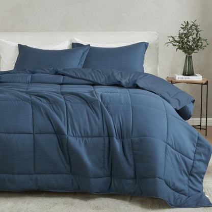 Reversible Brushed Microfiber Comforter Set – Odette Collection – view 13