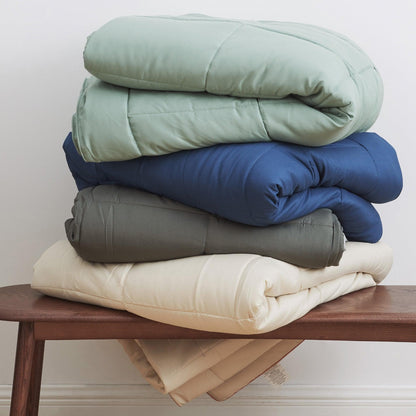 Reversible Brushed Microfiber Comforter Set – Odette Collection – view 18