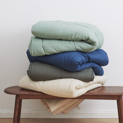 Reversible Brushed Microfiber Comforter Set – Odette Collection – view 42