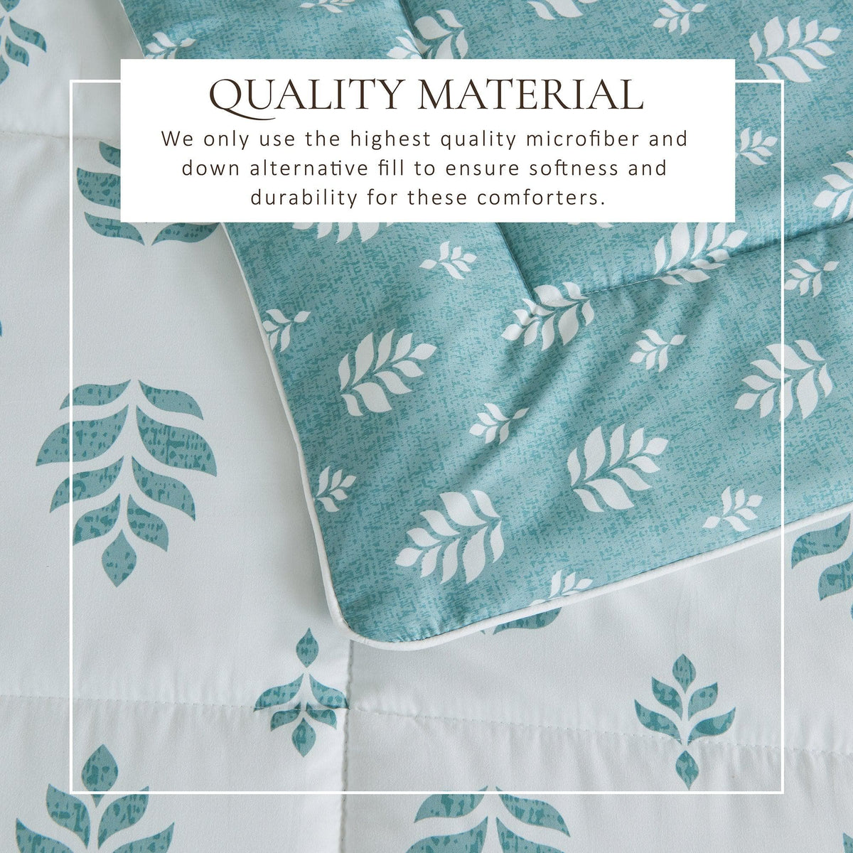 Reversible Brushed Microfiber Comforter Set – Odette Collection – view 59