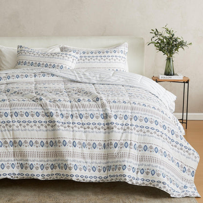 Reversible Brushed Microfiber Comforter Set – Odette Collection – view 67