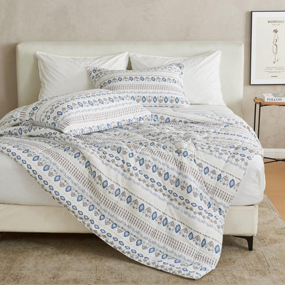 Reversible Brushed Microfiber Comforter Set – Odette Collection – view 69