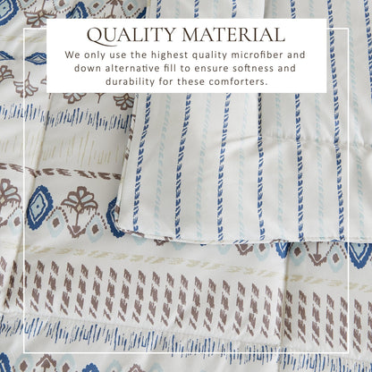 Reversible Brushed Microfiber Comforter Set – Odette Collection – view 71