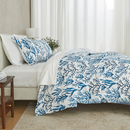 Reversible Brushed Microfiber Comforter Set – Odette Collection – view 74