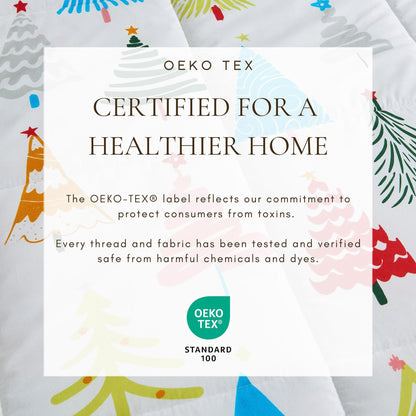 Reversible Holiday and Lodge Comforter and Sham Set – Odette Collection – view 28