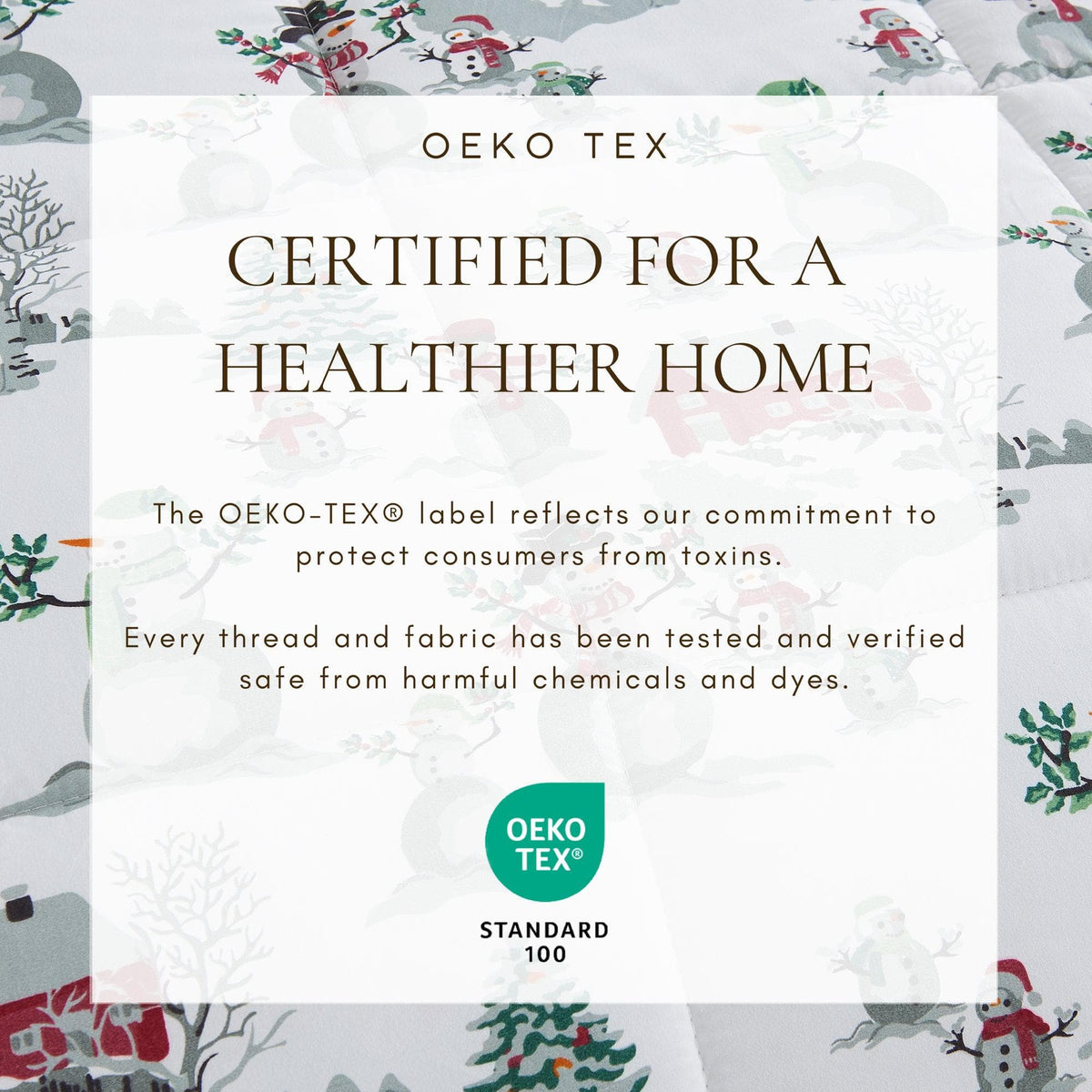 Reversible Holiday and Lodge Comforter and Sham Set – Odette Collection – view 46