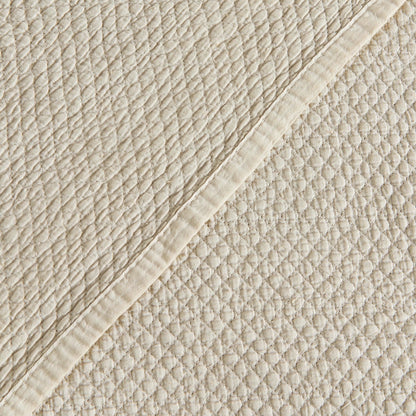 Stonewashed Box-Stitch Relaxed Quilt Set – Vittoria Collection – view 3