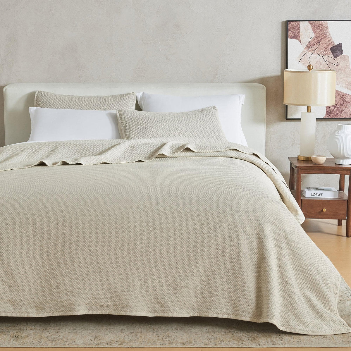 Stonewashed Quilt Set for Relaxed, Vintage-Inspired Bedding