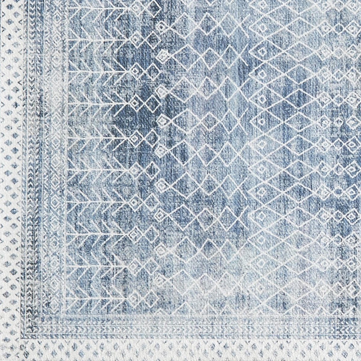 Distressed Moroccan Washable Accent Rug and Runner 2-Pack – Neve Collection – view 5