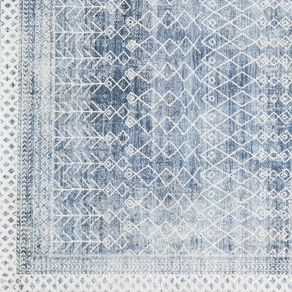 Distressed Moroccan Washable Accent Rug and Runner 2-Pack – Neve Collection – view 5