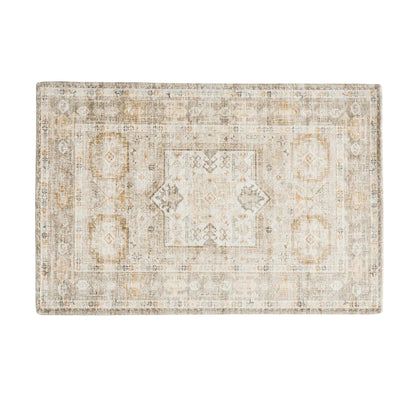 Vintage Medallion Machine Washable Accent Rug 3' x 5' – Nava Collection – view 7