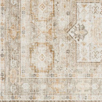 Vintage Medallion Machine Washable Accent Rug 3' x 5' – Nava Collection – view 10
