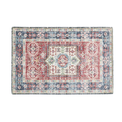 Vintage Medallion Machine Washable Accent Rug 3' x 5' – Nava Collection – view 12