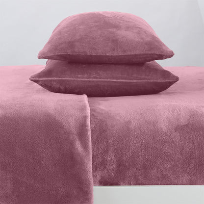 Solid Velvet Plush Sheet Set – Velvet Luxe Collection – view 91