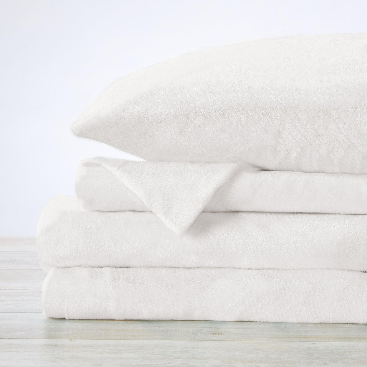Solid Velvet Plush Sheet Set – Velvet Luxe Collection – view 101
