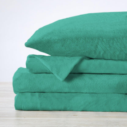 Solid Velvet Plush Sheet Set – Velvet Luxe Collection – view 107