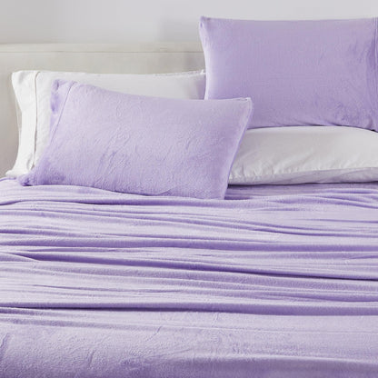 Solid Velvet Plush Sheet Set – Velvet Luxe Collection – view 110