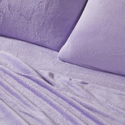 Solid Velvet Plush Sheet Set – Velvet Luxe Collection – view 111