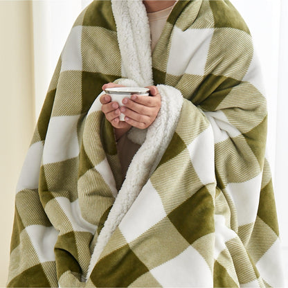 Kinsley Collection Velvet Plush Sherpa Luxury Bed Blanket and Throw – view 117